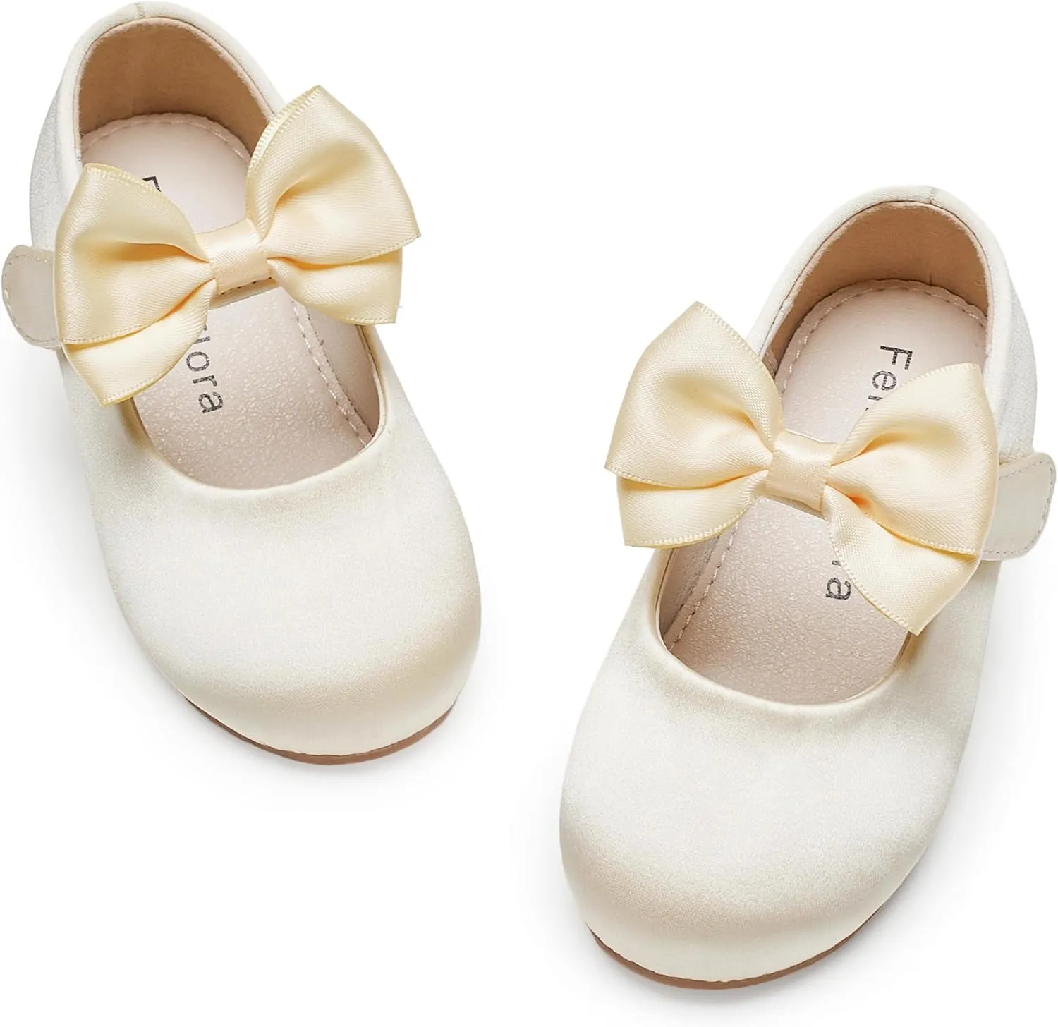 Felix & Flora Toddler Girl Dress Shoes - Flower Girl Ballet Flats School Wedding Party