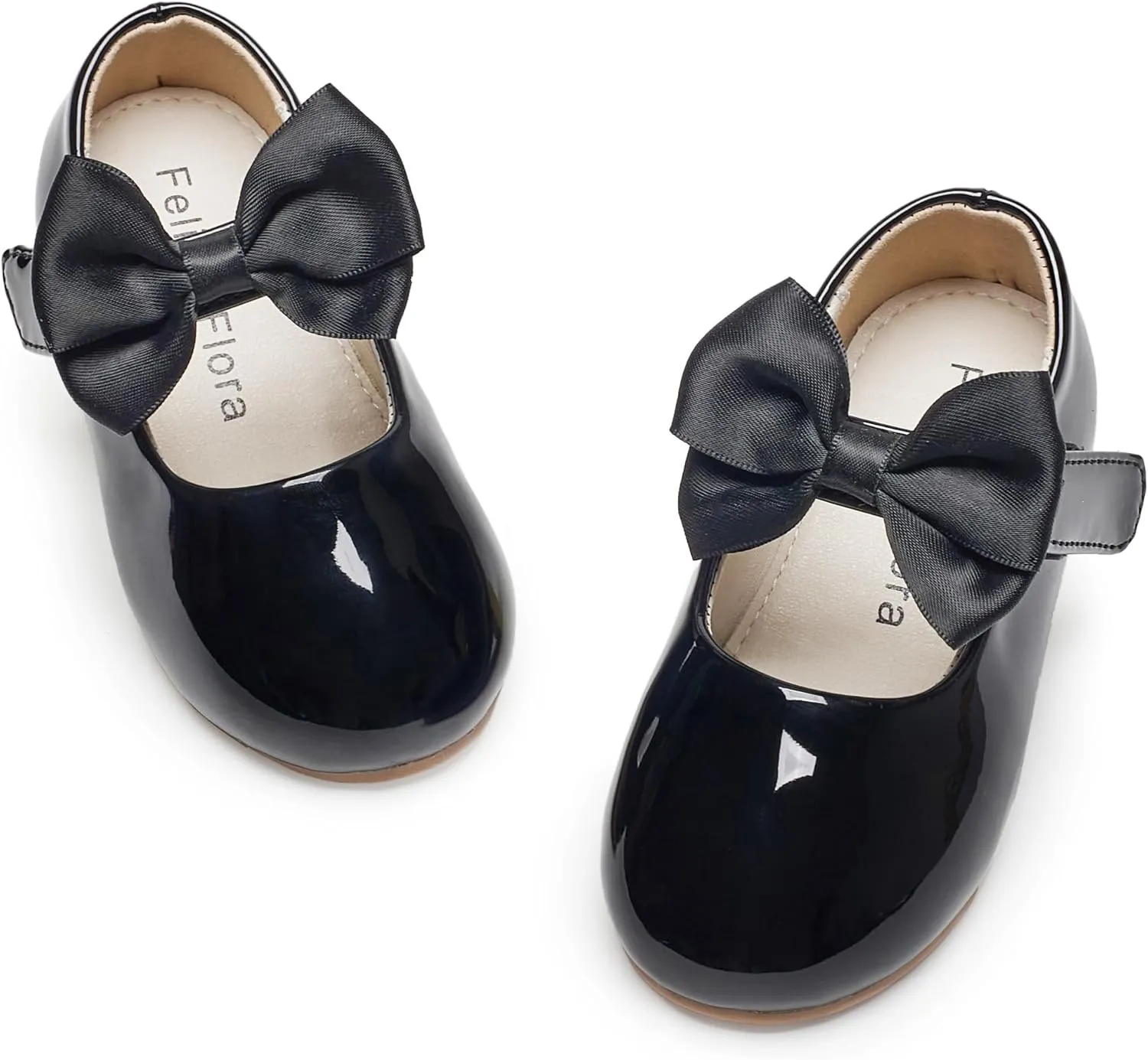 Felix & Flora Toddler Girl Dress Shoes - Flower Girl Ballet Flats School Wedding Party