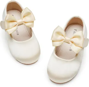 Felix & Flora Toddler Girl Dress Shoes - Flower Girl Ballet Flats School Wedding Party