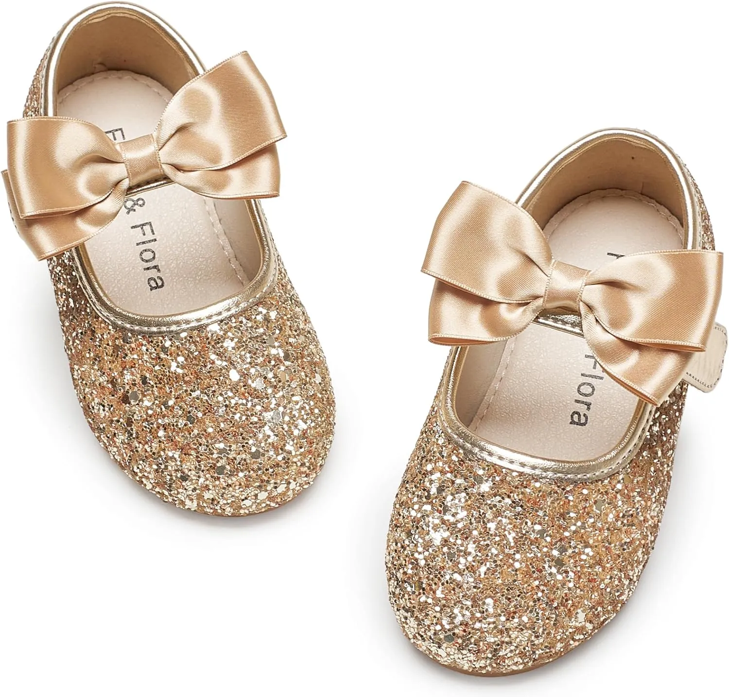 Felix & Flora Toddler Girl Dress Shoes - Flower Girl Ballet Flats School Wedding Party