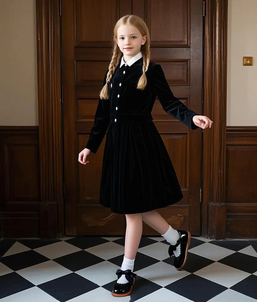 Felix & Flora Toddler Little Girl Mary Jane Dress Shoes - Ballet Flats for Girl Party School Shoes