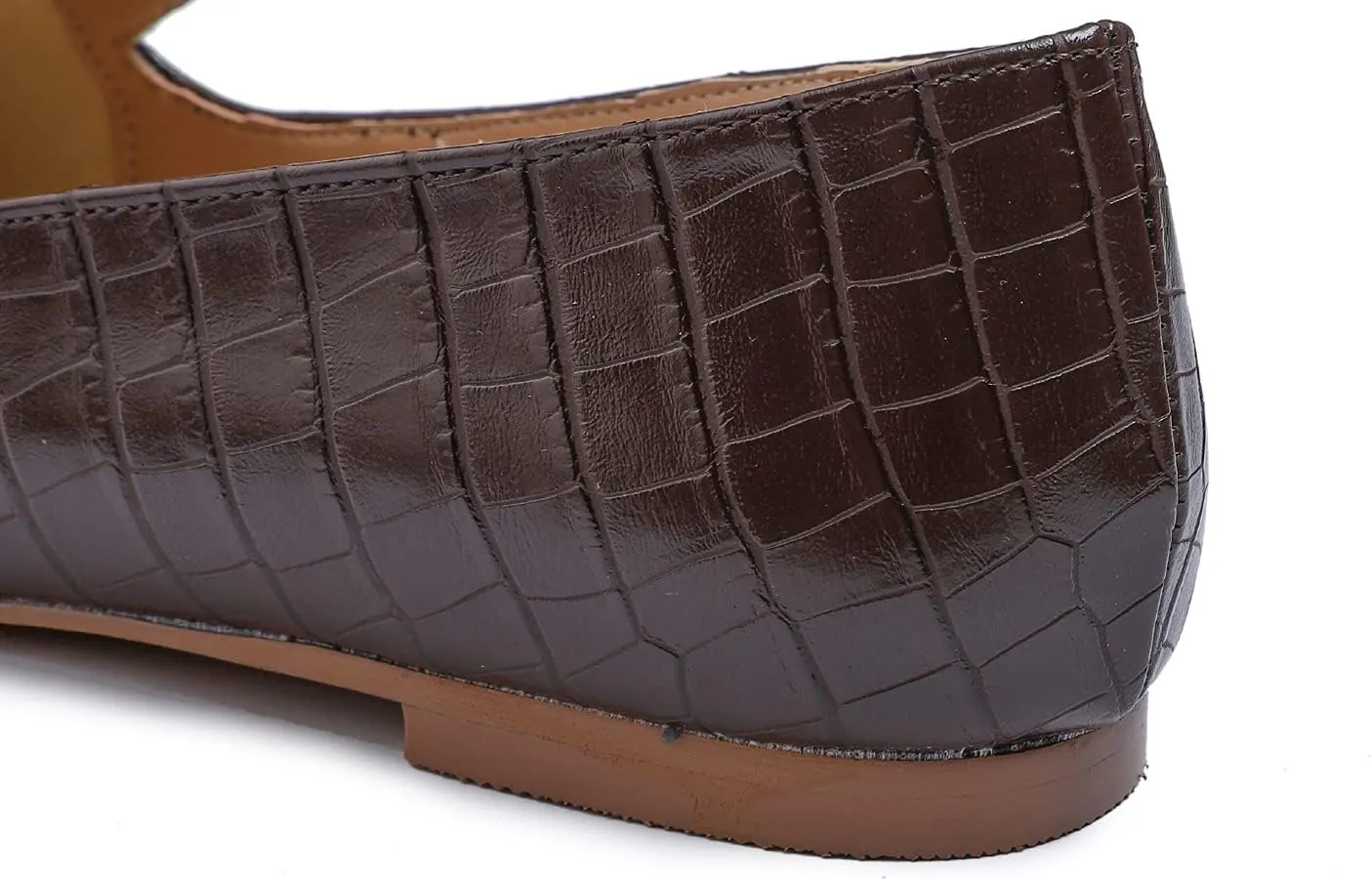 FEVERSOLE Women's Loafer Flat Pointed Fashion Slip On Comfort Driving Office Shoes