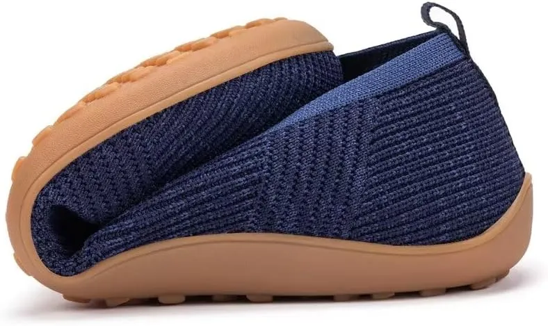 Frank Mully Womens Flat Shoes Wide Toe Box Knitted Flats Comfort Wide Width Walking Flats