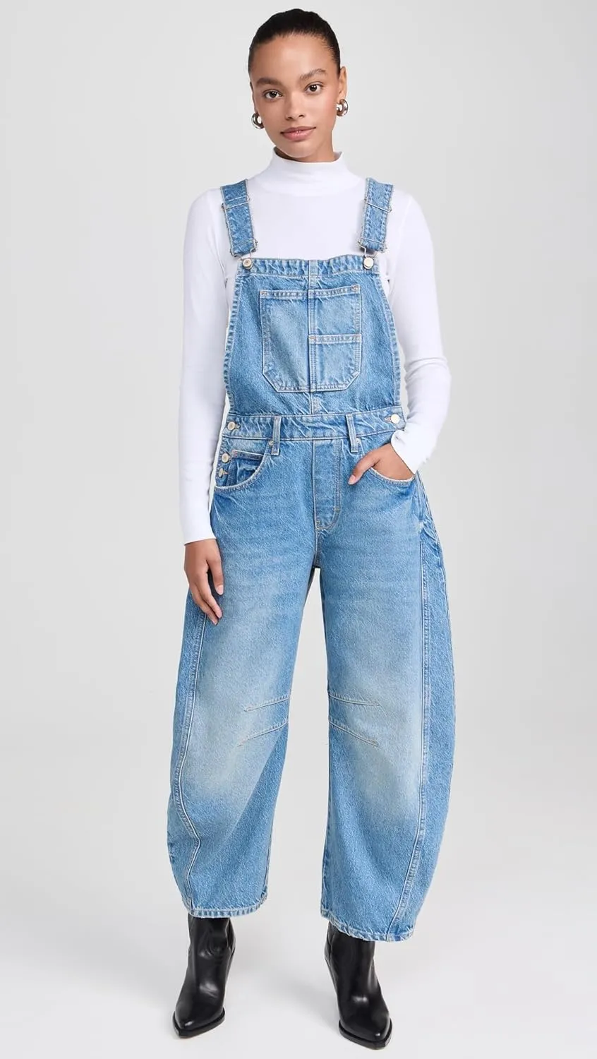 Free People Women's Good Luck Overalls