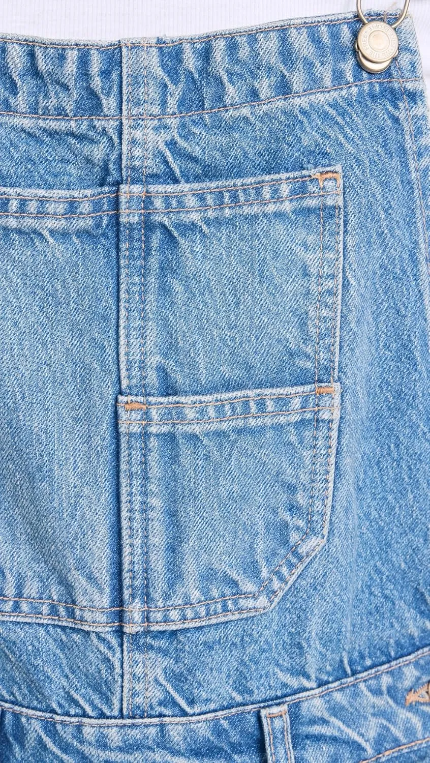 Free People Women's Good Luck Overalls