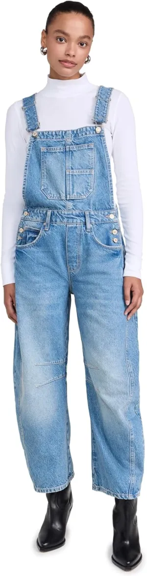 Free People Women's Good Luck Overalls