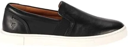 Frye Ivy Slip-On Shoes for Women Featuring Soft Leather with Thick Rubber Outsole, Removable Molded Footbed, and Padded Collar and Vamp