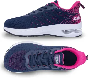 GANNOU Wide Toe Box Shoes Women Running Sneakers Wide Width Air Walking Tennis Shoes for Gym Workout Fitness