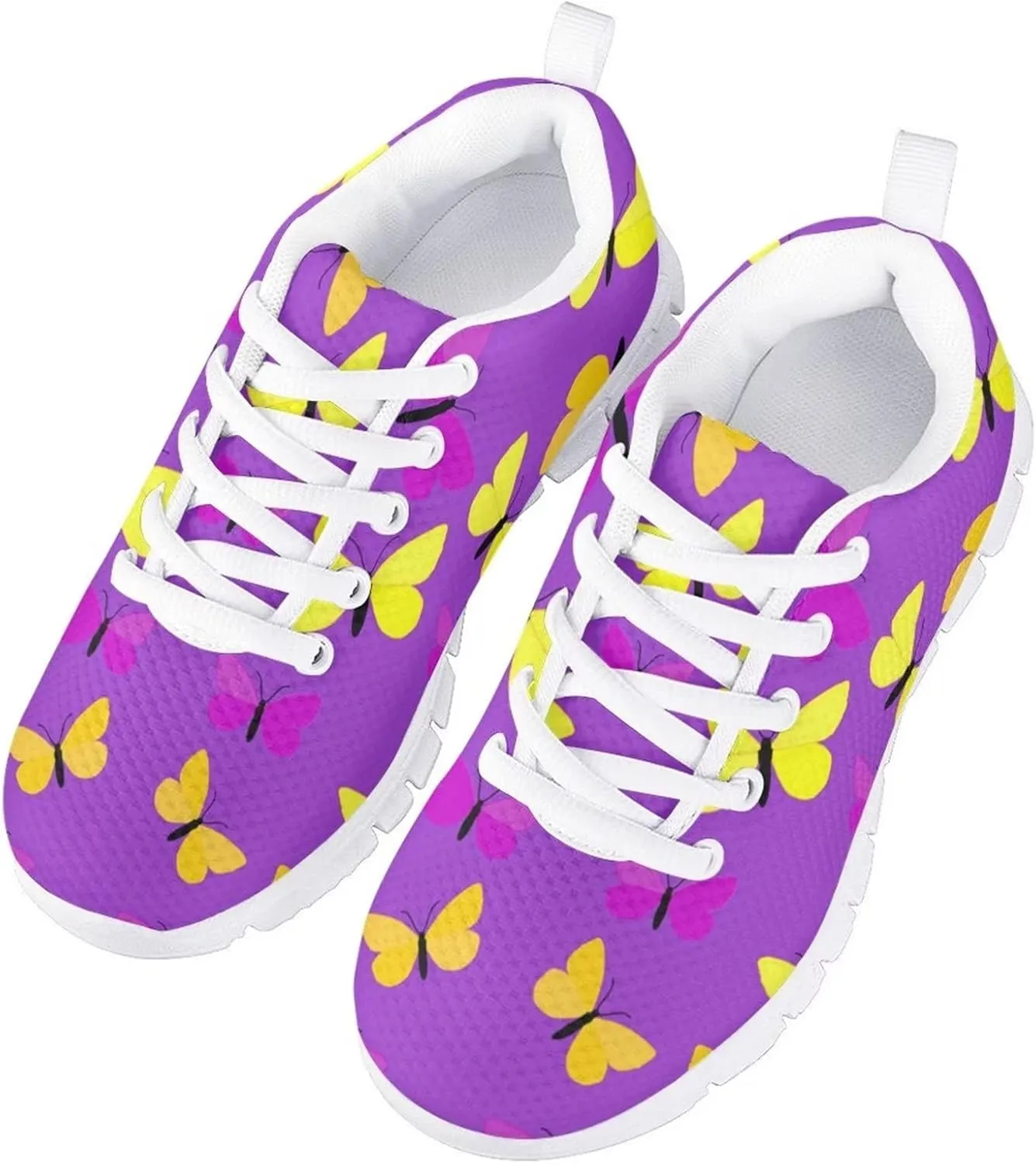 Girls Boys Novelty Graphic 3D Print Tennis Shoes Kids Soft Lightweight Casual Running Sneakers