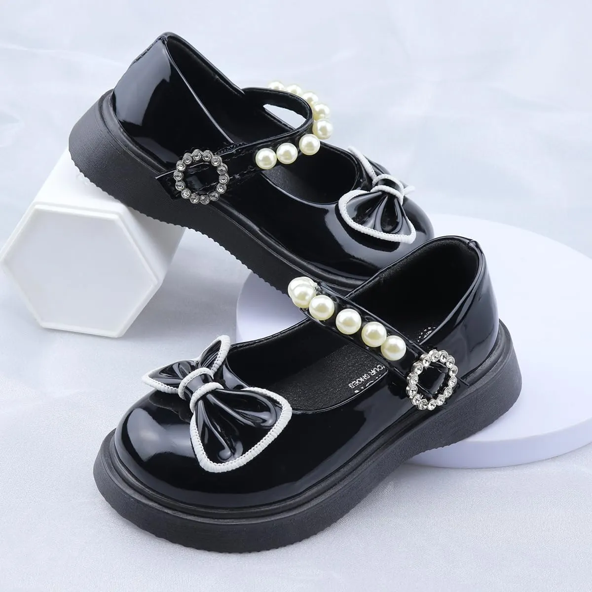Girls Dress Shoes Toddler Mary Janes Shoes Little Girl School Uniform Oxford Shoes for Girl Flats