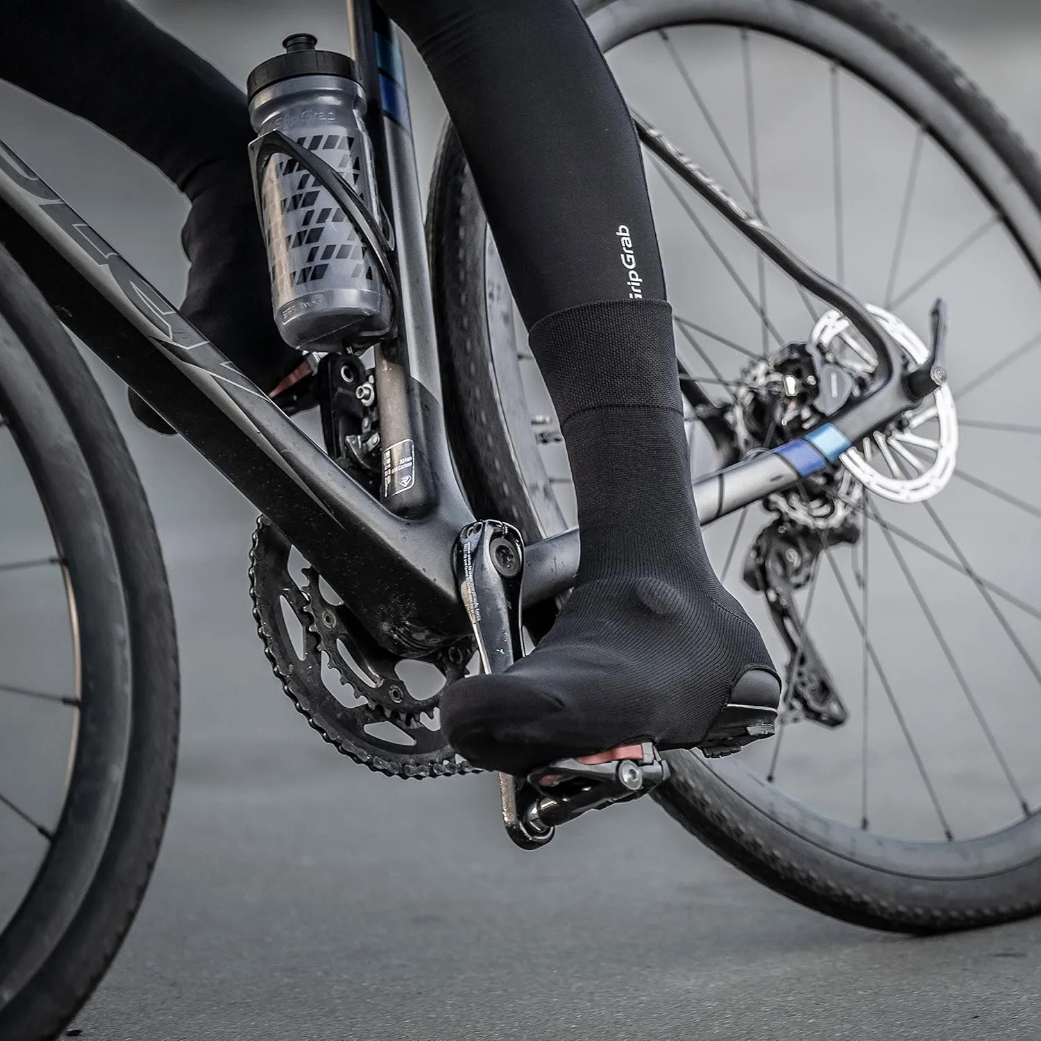 GripGrab Primavera Road Bike Spring Fall Cover Socks Aero Knitted Cycling Overshoes Belgian Booties Road Bike Shoe Covers