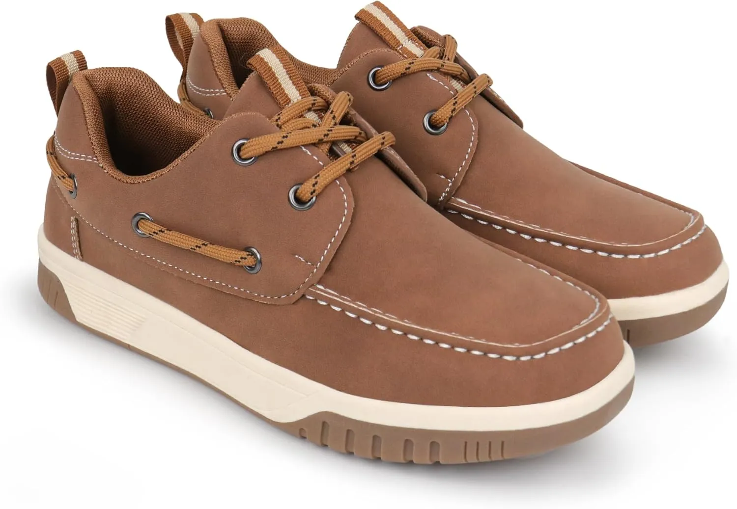 Hawkwell Kids Boys Loafer Casual School Flat Boat Shoes(Toddler/Little Kid)