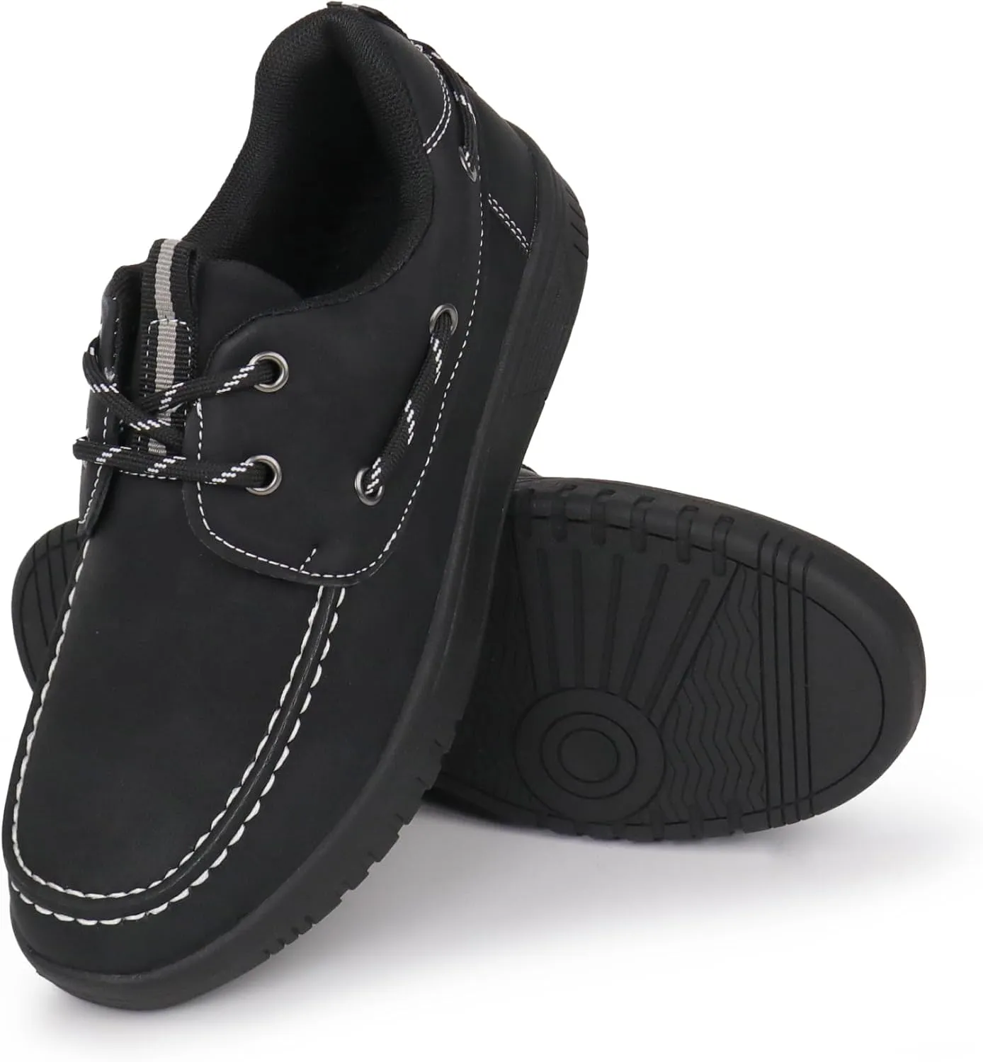 Hawkwell Kids Boys Loafer Casual School Flat Boat Shoes(Toddler/Little Kid)