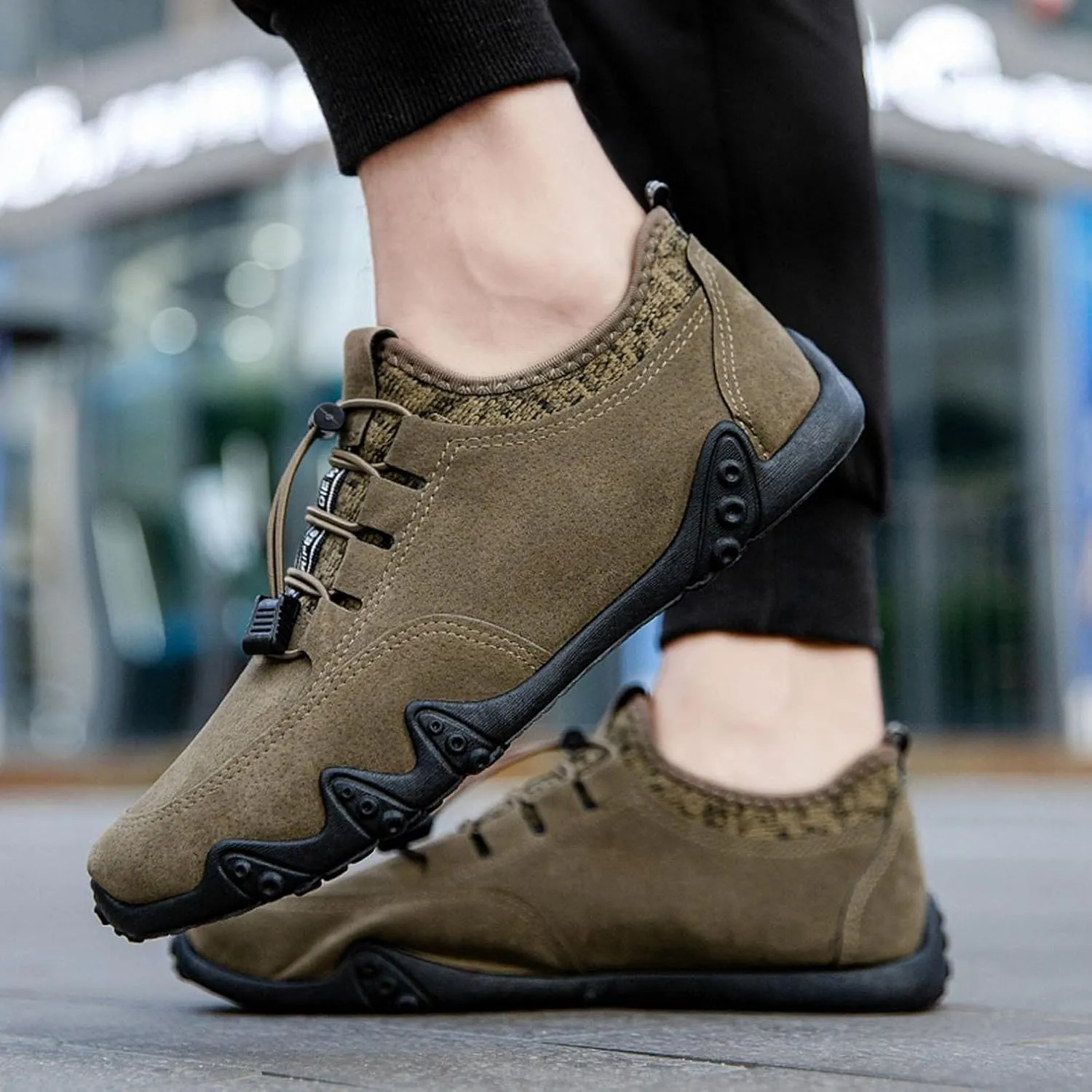 Hbeylia Women's Men's Hiking Shoes Lightweight Waterproof Low Top Boot Non-Slip Walking Climbing Trekking Sneakers Camping Backpacking Casual Outdoor Shoes For Women Men