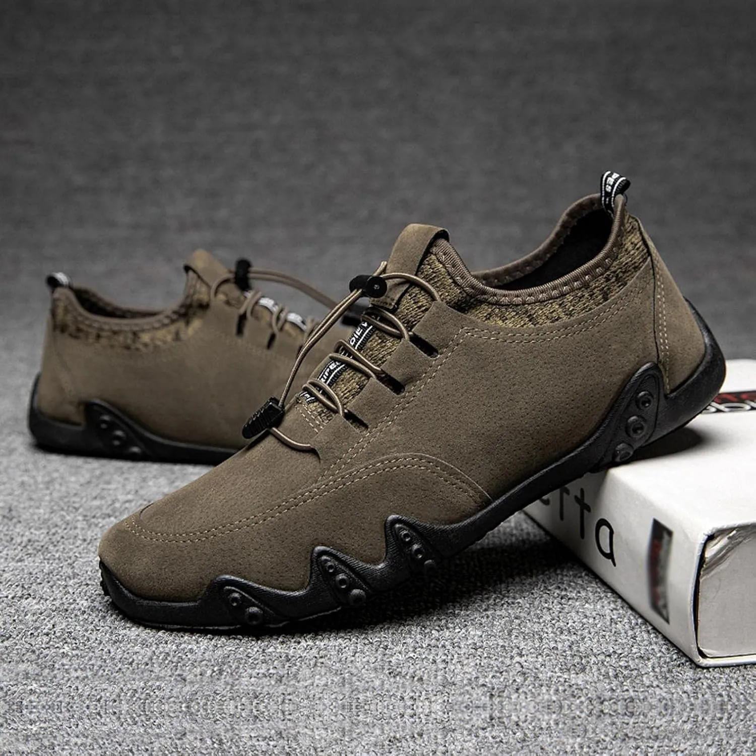 Hbeylia Women's Men's Hiking Shoes Lightweight Waterproof Low Top Boot Non-Slip Walking Climbing Trekking Sneakers Camping Backpacking Casual Outdoor Shoes For Women Men