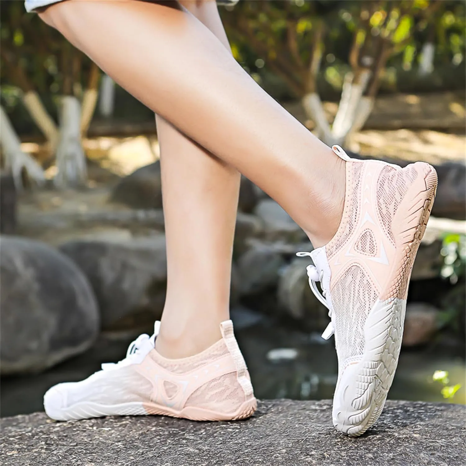 Hike Barefoot Shoes for Women Men Running Hiking Comfortable Walking Shoes Summer Waterproof Trail Running Healthy Footwear Non-Slip Athletic Wide Toe Water Shoe