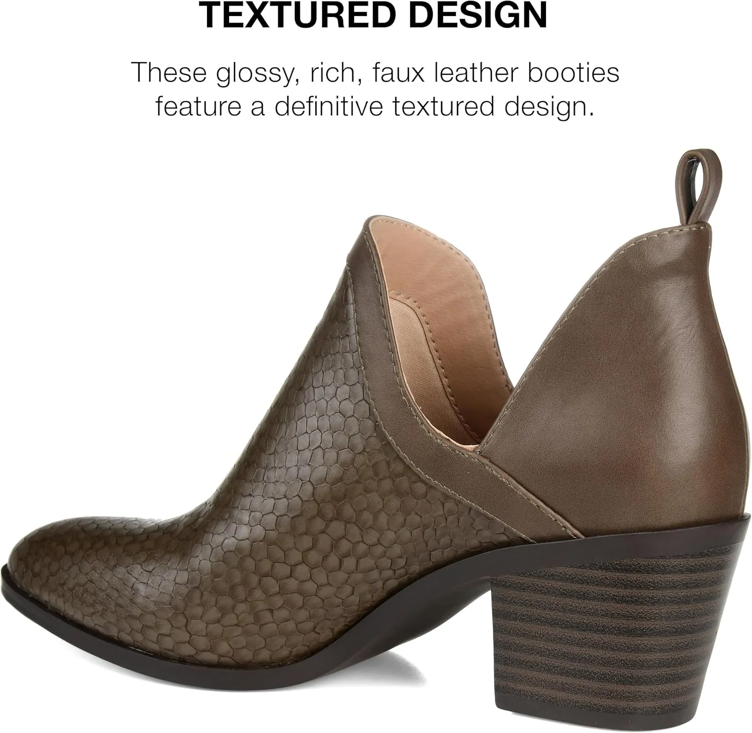 Journee Collection Women's Terri Ankle Boots and Booties