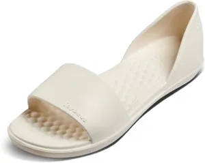 Joybees Women's Friday Flat - Ballet Flats for Women, Cute & Casual Dress Shoes, Comfortable Rubber Foam Sandals for Work, Walking, Waterproof, Non Slip