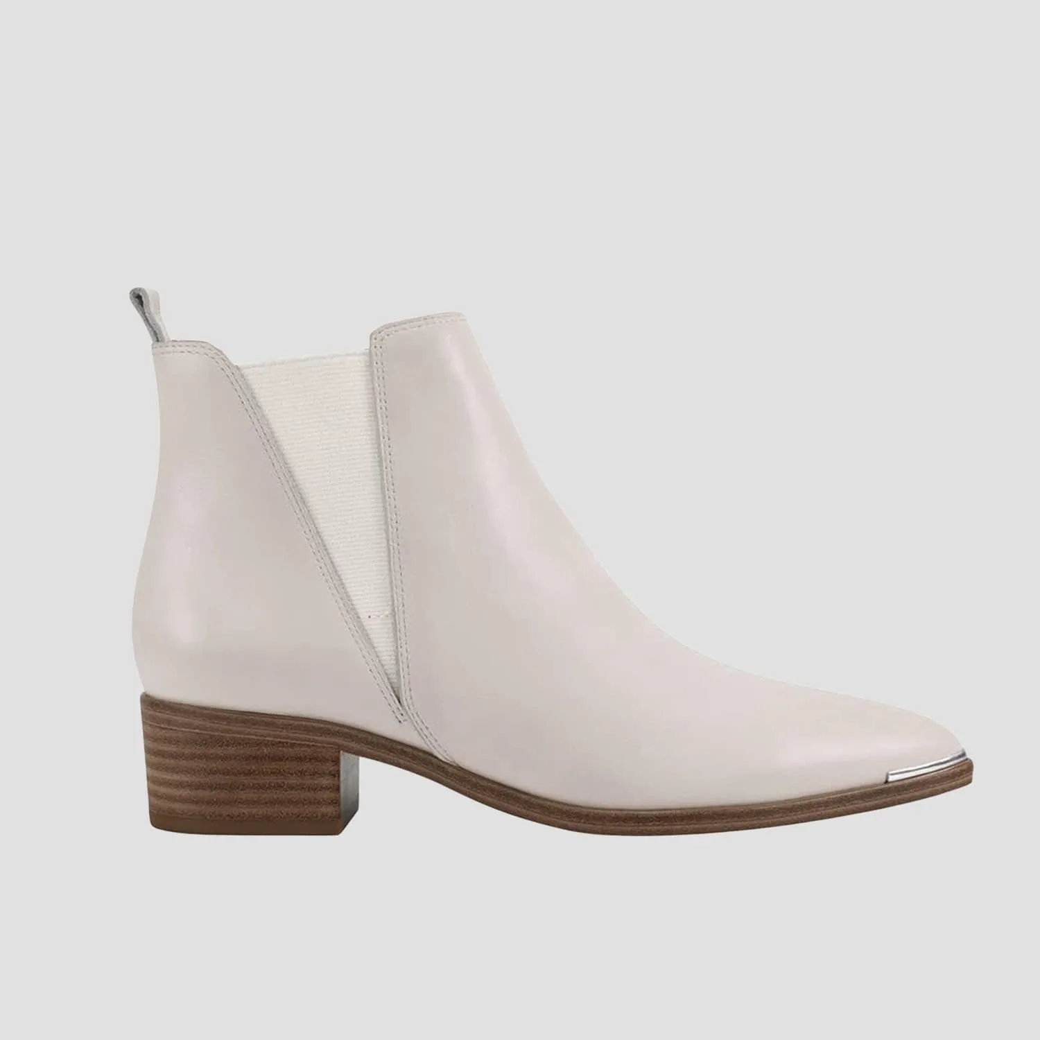 Juliet Holy Womens Chelsea Boots Fashion Winter Pointed Toe Chunky Stacked Low Heel Slip On Ankle Booties