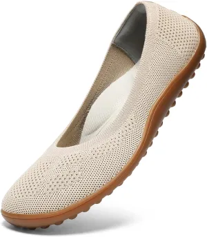KBZone Women's Flats Slip on Ballet Flats Wide Toe Box Comfortable Walking Shoes