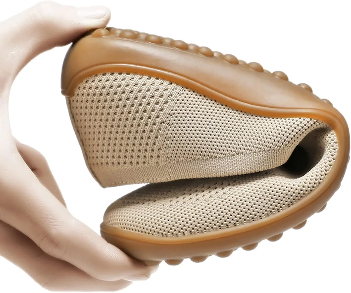 KBZone Women's Flats Slip on Ballet Flats Wide Toe Box Comfortable Walking Shoes