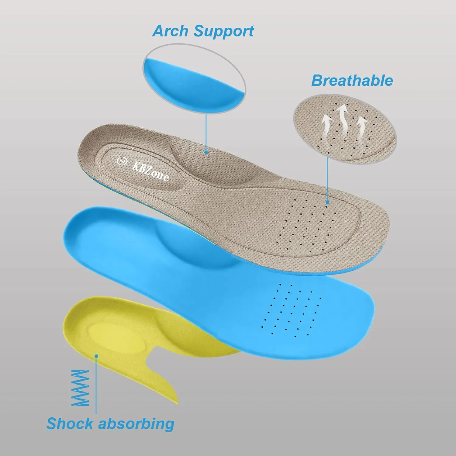 KBZone Women's Flats Slip on Ballet Flats Wide Toe Box Comfortable Walking Shoes