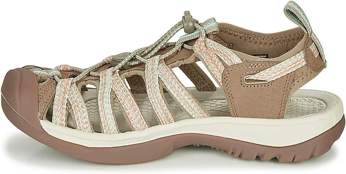 KEEN Women's Whisper Closed Toe Durable Comfortable Easy On Washable Adventure Sandals
