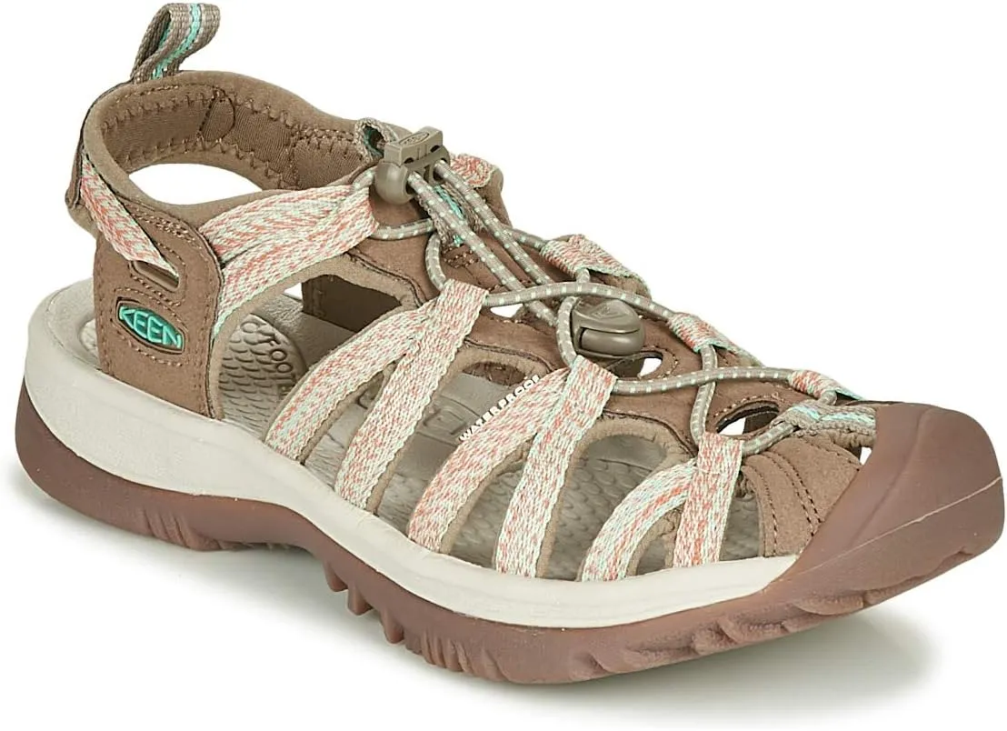 KEEN Women's Whisper Closed Toe Durable Comfortable Easy On Washable Adventure Sandals