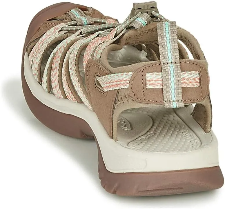 KEEN Women's Whisper Closed Toe Durable Comfortable Easy On Washable Adventure Sandals