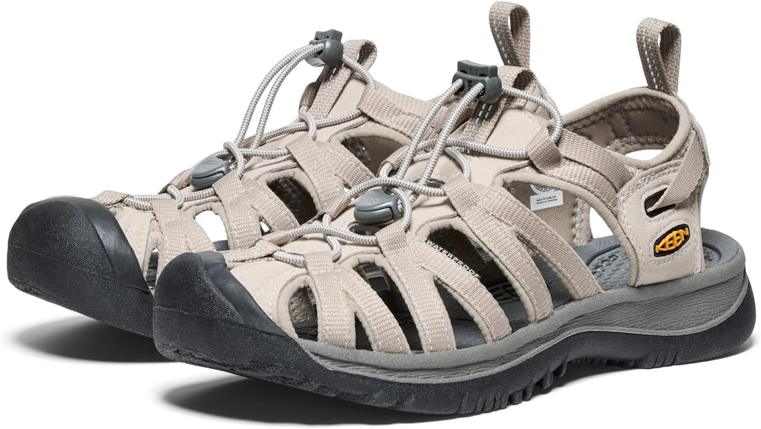 KEEN Women's Whisper Closed Toe Sport Sandal