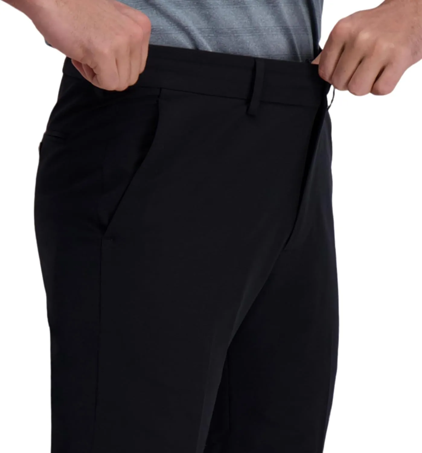 Kenneth Cole REACTION Men's Stretch Weave Slim Fit Dress Pant