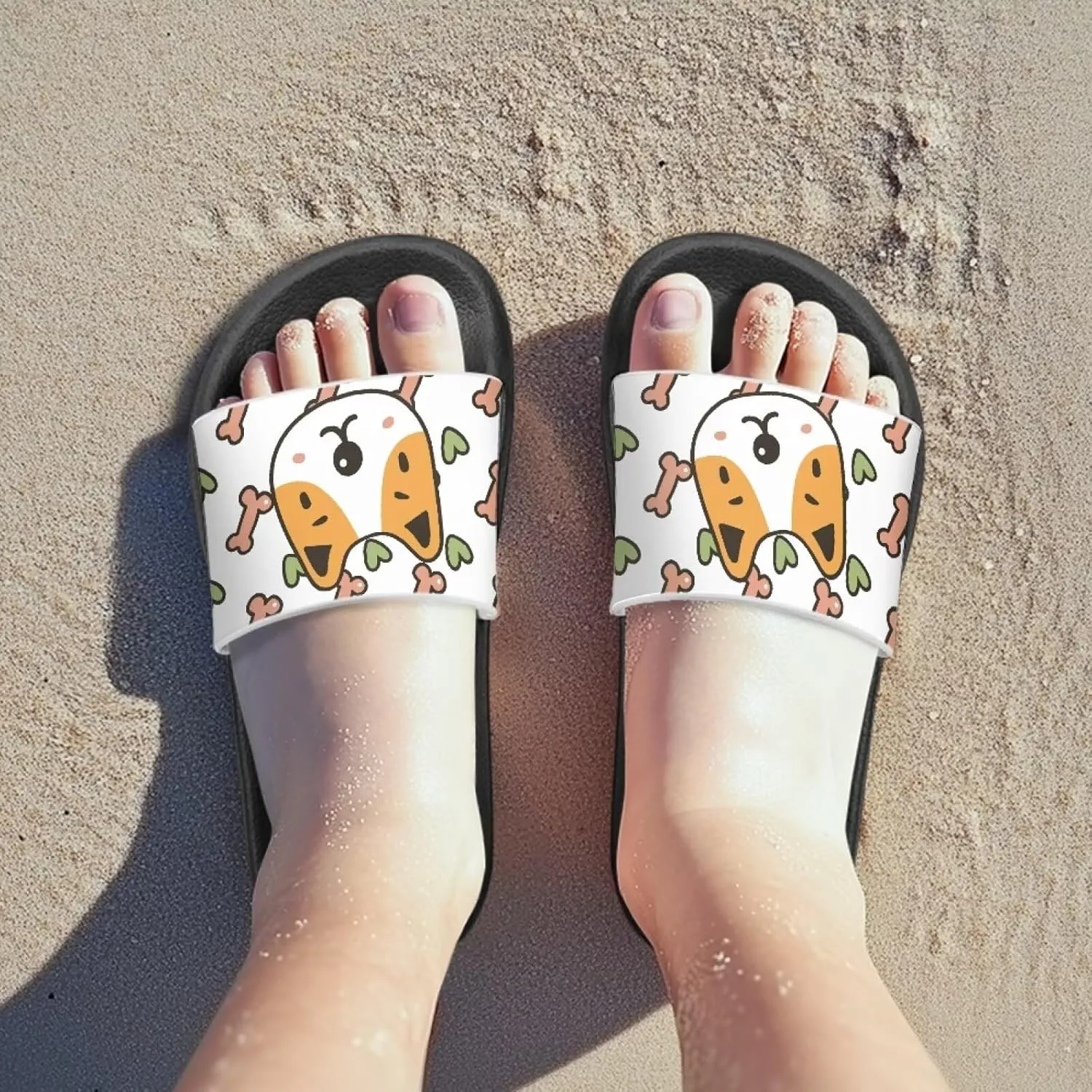 Kids Cloud Slides Girls & Boys Flip Flops Slip On Beach Sandals Youth Pool Shower Shoes EVA Summer Slippers