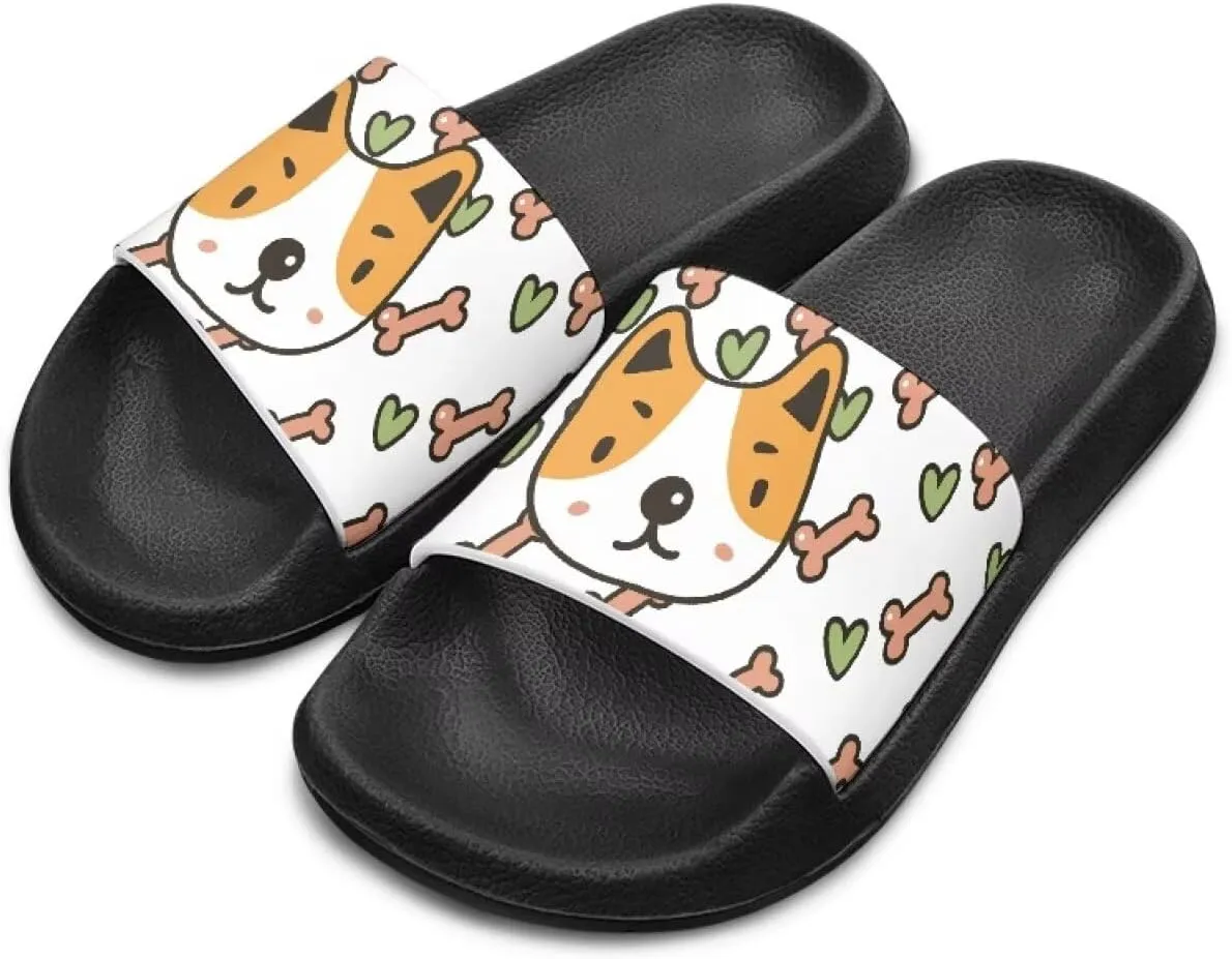Kids Cloud Slides Girls & Boys Flip Flops Slip On Beach Sandals Youth Pool Shower Shoes EVA Summer Slippers