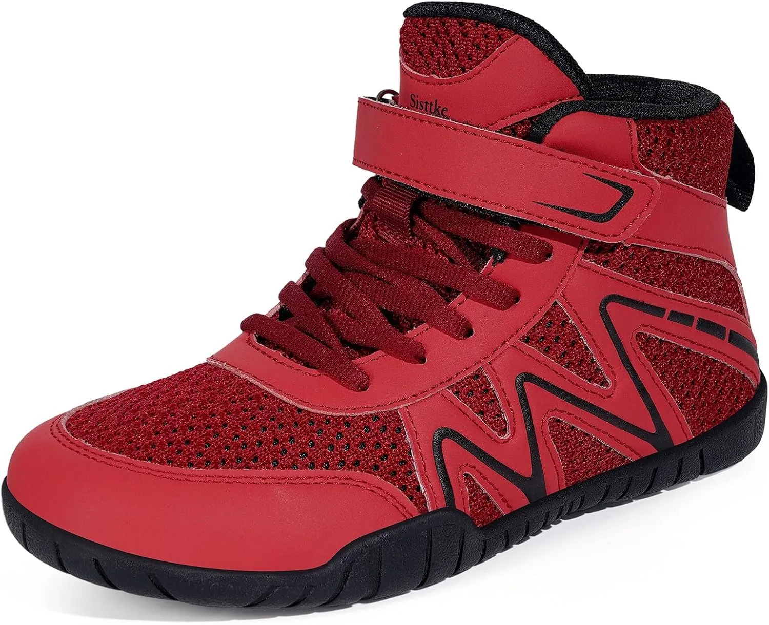 Kids Wrestling Shoes Boys Girls Youth Boxing Shoes Fitness Sneakers Zero Drop Sole