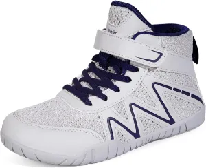 Kids Wrestling Shoes Boys Girls Youth Boxing Shoes Fitness Sneakers Zero Drop Sole