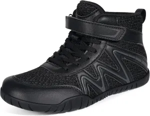 Kids Wrestling Shoes Boys Girls Youth Boxing Shoes Fitness Sneakers Zero Drop Sole