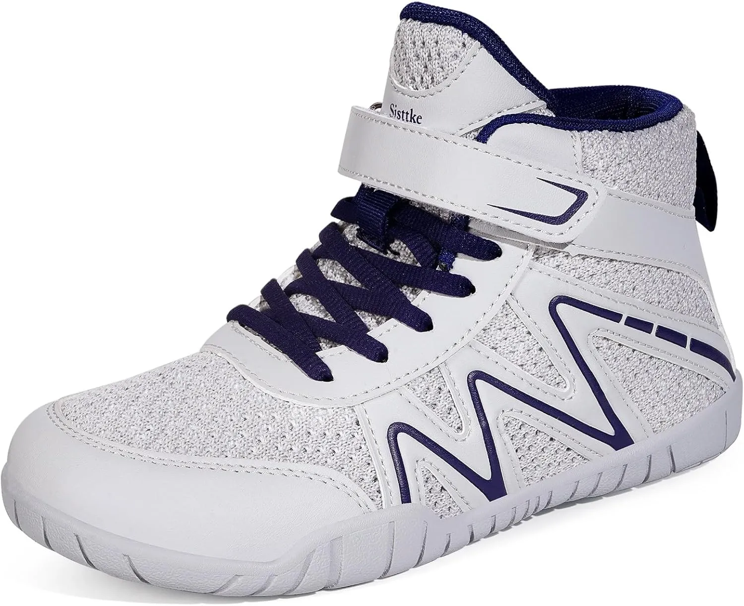 Kids Wrestling Shoes Boys Girls Youth Boxing Shoes Fitness Sneakers Zero Drop Sole