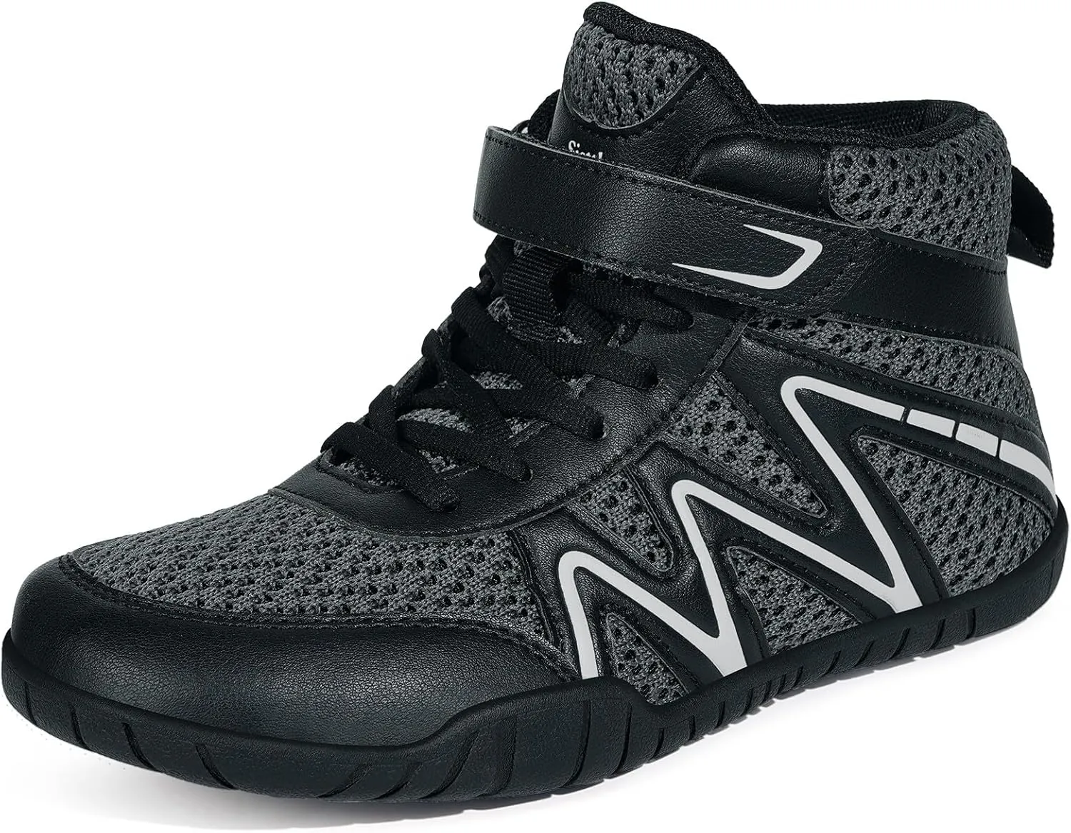 Kids Wrestling Shoes Boys Girls Youth Boxing Shoes Fitness Sneakers Zero Drop Sole