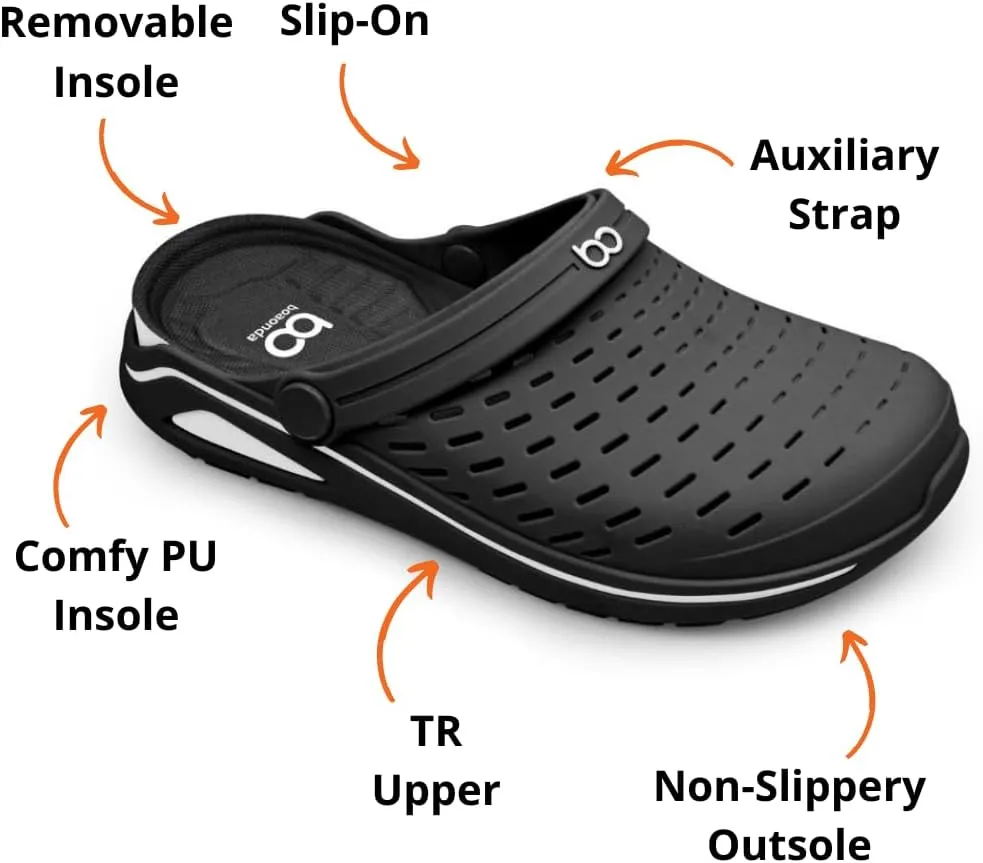 Kin - Women’s Clogs | Comfortable Waterproof Clogs for Women for Everyday Use | Durable and Lightweight Women’s Slip-On Shoes Made with Flexible Rubber for a Soft and Adaptive Fit