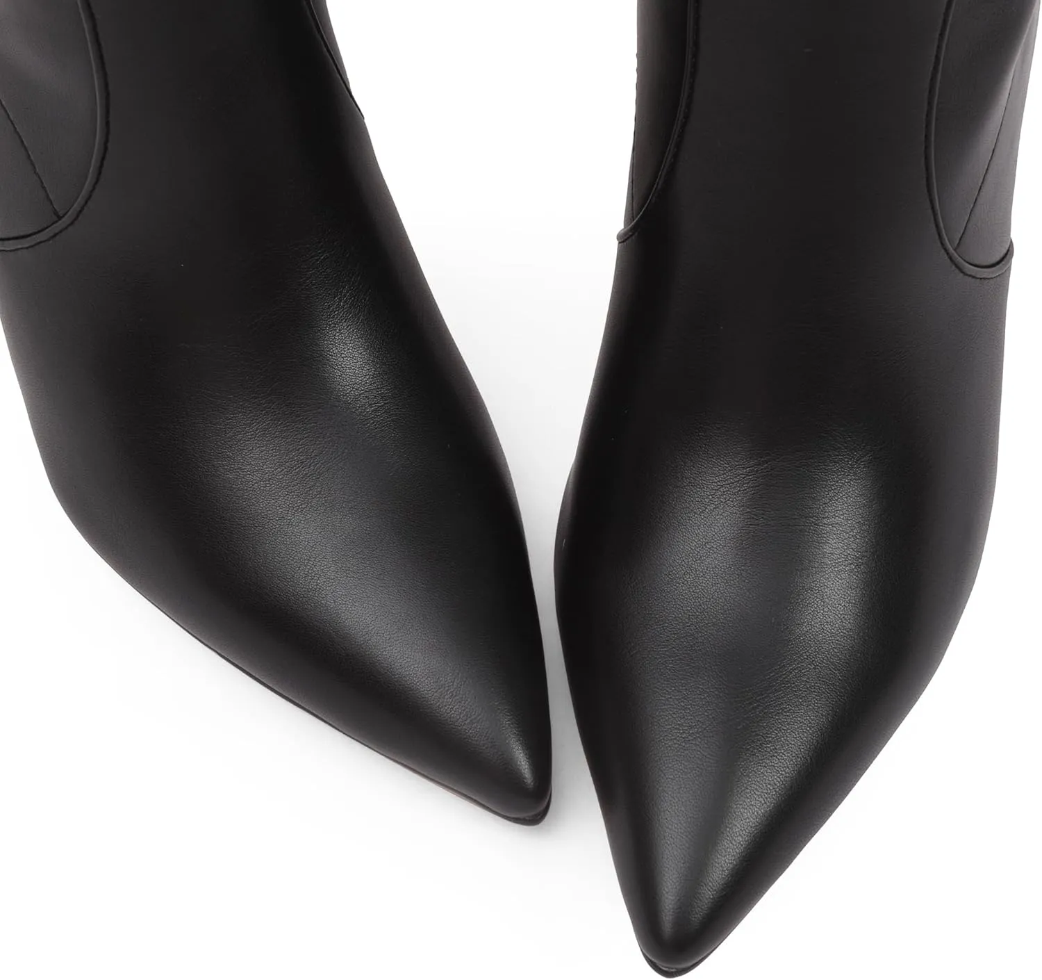 Knee High Boots for Women Pointed Toe and 3 IN Stiletto High Heel Slouchy Boots Fashion Tall Boots For Women
