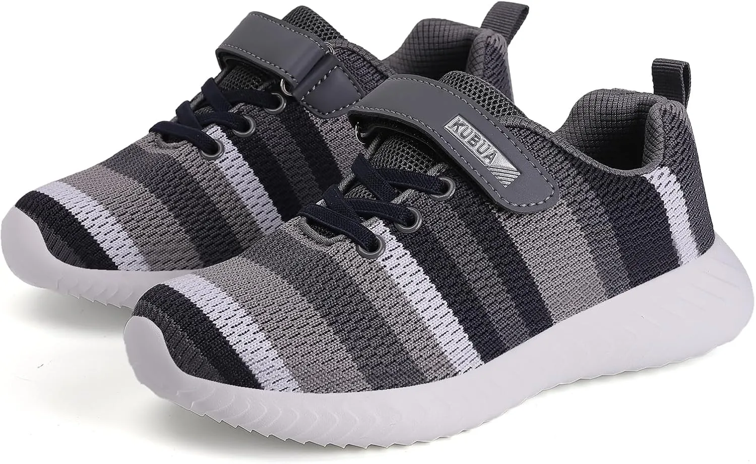 KUBUA Kids Sneakers Boys Tennis Lightweight Breathable Athletic Girls Running Shoes for Toddler