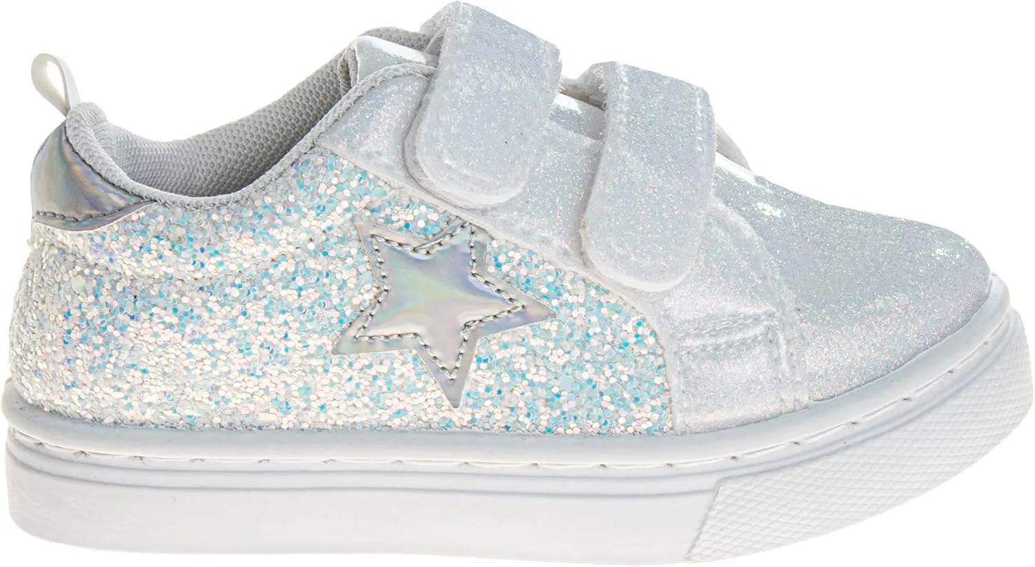 Laura Ashley Laceless Sneakers for Kids Girls - Slipon Closure Casual Shoes (Toddler/Little Kids)