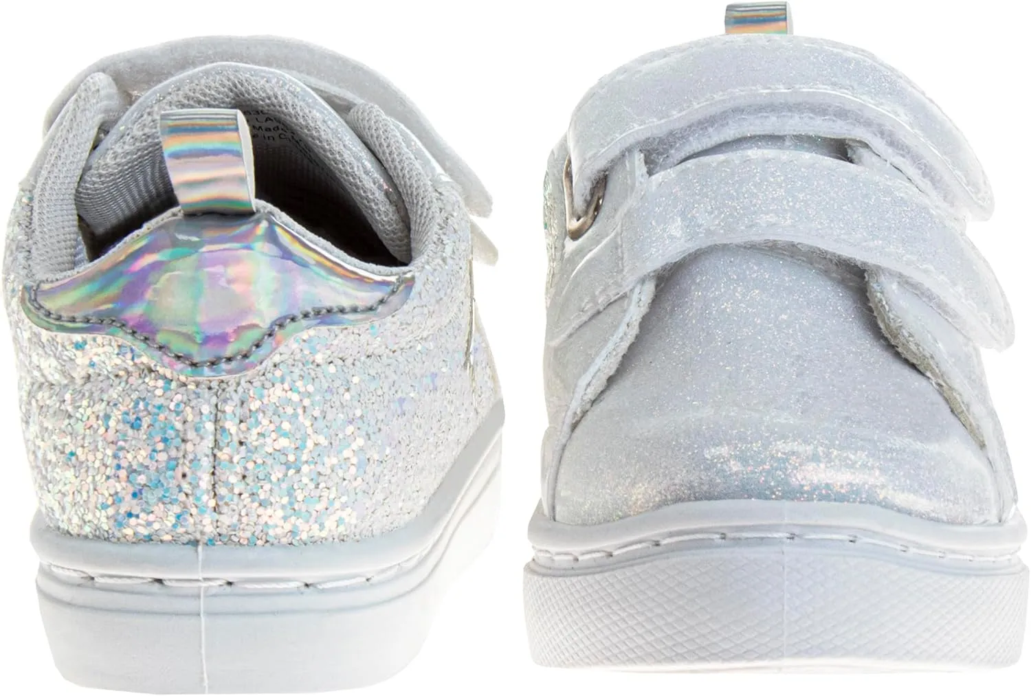 Laura Ashley Laceless Sneakers for Kids Girls - Slipon Closure Casual Shoes (Toddler/Little Kids)