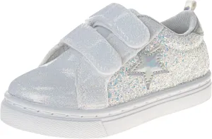 Laura Ashley Laceless Sneakers for Kids Girls - Slipon Closure Casual Shoes (Toddler/Little Kids)