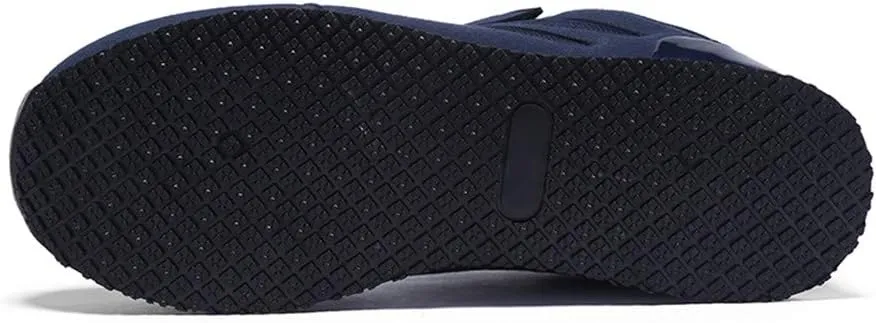 LEADER SHOW Mens Walking Shoes Casual Tennis Gym No-tie Comfortable Flat Lightweight Hook and Loop Sneakers