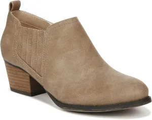Lifestride Women's Babe Block Heel Western Ankle Booties