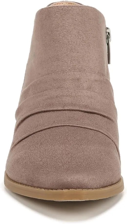 LifeStride Women's Reba Rouched Western Ankle Bootie