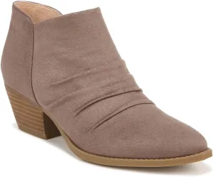 LifeStride Women's Reba Rouched Western Ankle Bootie