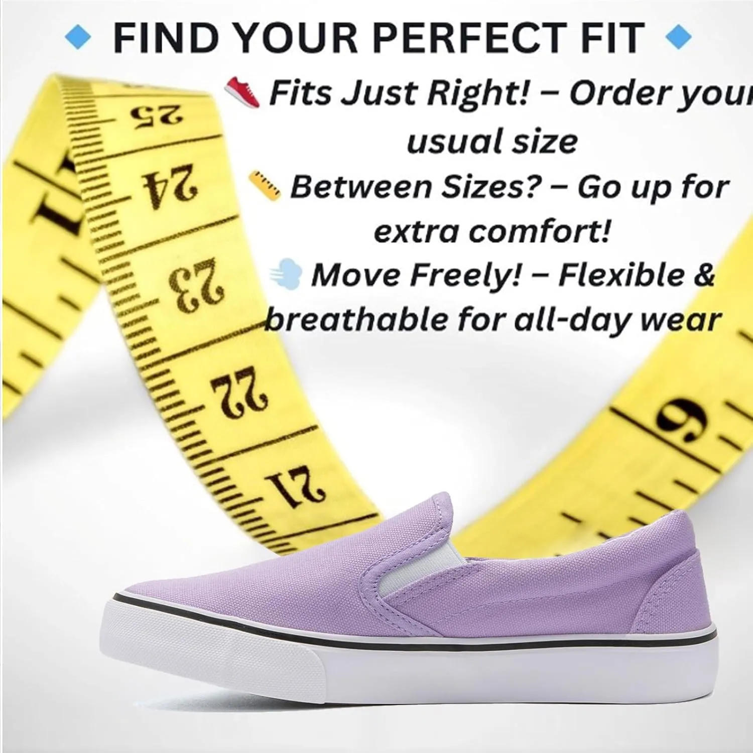 Low-Top Slip Ons Women's Fashion Sneakers Casual Canvas Sneakers for Women Comfortable Flats Breathable Padded Insole Slip on Sneakers Women Low Slip on Shoes