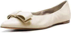 Maiyang Women Fashion Pointed Toe Bowknot Ballet Flats Slip on Comfy Casual Daily Wear Shoes Size 4-16 US
